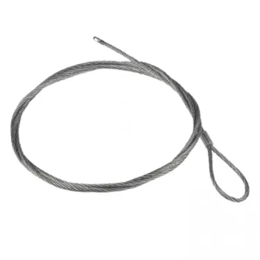 Трос стальной с петлей L-7м (2мм)