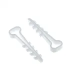 Дюбель-хомут 6х14 белый (50шт)