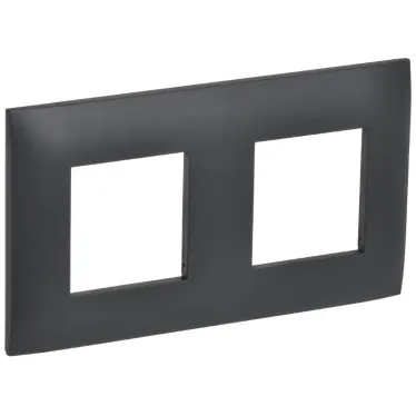 SKANDY Рамка 2-местная SK-F02T титан IEK