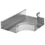 Ответвитель DPT Т-образный горизонтальный 300х100 в комплекте с крепежными элементами и соединительными пластинами