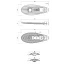 Светильник светодиодный уличный консольный ДКУ-60 Вт SPP-5-60-5K-W IP65 60Вт 6600лм 5000К 620x245x70 (КСС ''Ш'') (50)