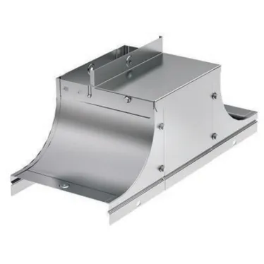 Крышка-ответвитель TSS основание 400 Н100 в комплекте с крепежными элементами и соединительными пластинами