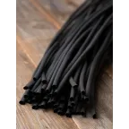 Трубка термоусаживаемая ТУТ нг 6/3 черная в отрезках по 1м PROxima