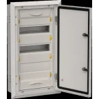 TITAN 5 Корпус металлический ЩРв-36 (1х36) 630х365х130мм IP31 серый (одна дверь)
