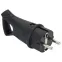 Вилка угловая каучуковая с кольцом 230В 2P+PE 16A IP44 PROxima