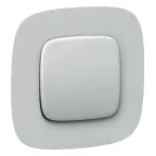 Valena ALLURE Рамка 1 пост алюминий универсальная