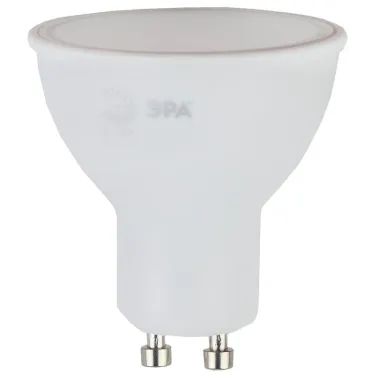 Лампа светодиодная LED MR16-6W-827-GU10 (диод, софит, 6Вт, тепл, GU10)