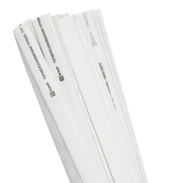 Трубка термоусаживаемая ТУТ нг 16/8 белая в отрезках по 1м PROxima