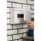 Щит распределительный ЩРН-П-15 ''SlimBox'' белая дверца IP41 PROxima