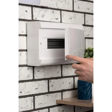 Щит распределительный ЩРН-П-15 ''SlimBox'' белая дверца IP41 PROxima