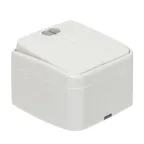 Выключатель Минск двухклавишный ОП 10А с индикатором белый