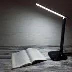 Светильник настольный светодиодный 10w 4000К диммируемый складной черный