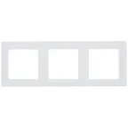 15 Рамка на 3 поста белый