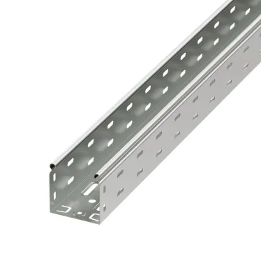 Лоток перфорированный 80х80х3000м горячеоцинкованный