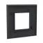 Avanti Рамка ARTLEBEDEV Черный матовый 2 модуля