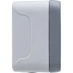 Двухместная монтажная коробка - Программа Plexo - серый - 2 поста - горизонтальная установка