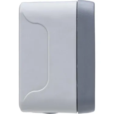 Двухместная монтажная коробка - Программа Plexo - серый - 2 поста - горизонтальная установка