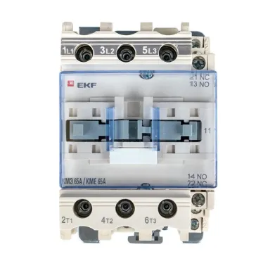 Пускатель магнитный КМЭ 65А катушка управления 380В АС малогабаритный 1NO 1NC