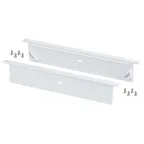 Заглушка ARH-POWER-W200-F с отверстием (ARL, Пластик)