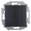 Выключатель трехклавишный выключатель 10AX 250В цвета графит S15