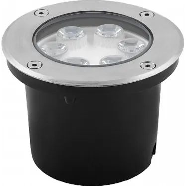 Светильник светодиодный тротуарный ДВУ-6w зеленый IP67 круг