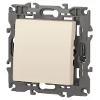 Переключатель промежуточный, 10АХ-250В, Эра Elegance, сл.кость,14-1108-02