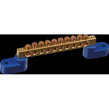 Шина нулевая на двух угловых изол NBB-M69-10C2/B