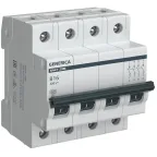 Автоматический выключатель ВА47-29М 4P 16А 4,5кА B GENERICA