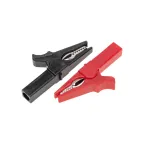 Зажим ''Крокодил'' для тестера 15А, 53мм, гнездо Banana, 20шт/упак