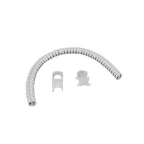 Гибкий пластиковый соединитель Ovaline, длина 1 метр, цвет серый