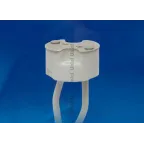 Патрон керамический ULH-GU4/GU5.3-Ceramic-15cm для лампы на цоколе GU4/GU5.3
