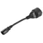 Адаптер PDU 3х1.5 10см с разъёмами C14-Schuko