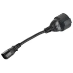 Адаптер PDU 3х1.5 10см с разъёмами C14-Schuko