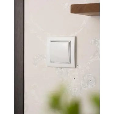 Выключатель Минск одноклавишный СП 10А белый