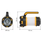 Светодиодный фонарь PA-806 прожектор аккумуляторный Сириус Элементы питания в комплекте