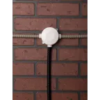 Коробка распаячная КМР-040-040 трехрожковая белая (70х35) PROxima