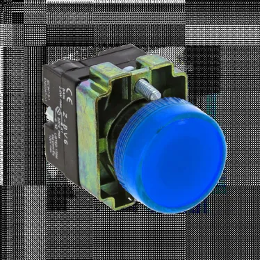 Лампа сигнальная BV66 синяя 24В PROxima