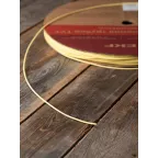 Трубка термоусаживаемая ТУТ нг 4/2 желтая рулон PROxima