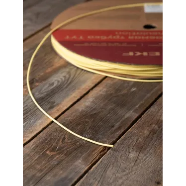 Трубка термоусаживаемая ТУТ нг 4/2 желтая рулон PROxima