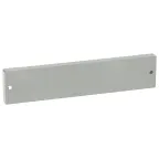 Панель сплошная цоколя 100х600мм (LINEA S) серая