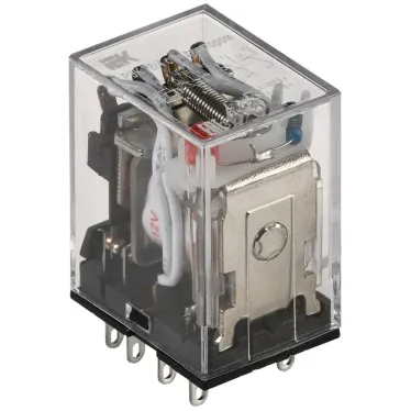 Реле промежуточное 12В DC 4пк 3A РЭК78/4 с индикацией