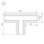 Тройник SL-LINIA55-FANTOM (ARL, Металл)