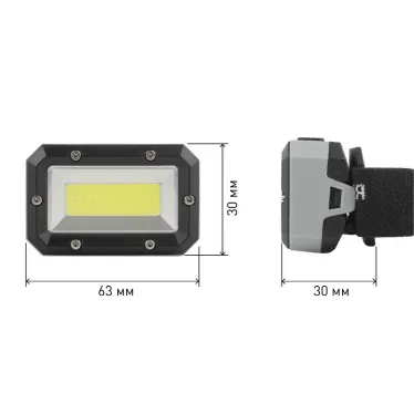 Фонарик кемпинговый на батарейках 3хААА, 4 режима,аварийное мигание GB-708 Шторм