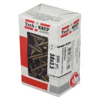 Шуруп универсальный 3,5х30 потайная головка, остроконечный, желтопассивированный (200шт) - коробка