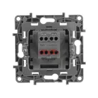 ETIKA Переключатель промежуточный винтовые клеммы 10 AX 250 В антрацит