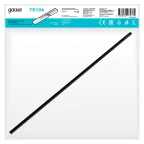 Шинопровод накладной AC 220В Черный IP20 2000х34мм с адаптером питания и заглушкой Track Gauss