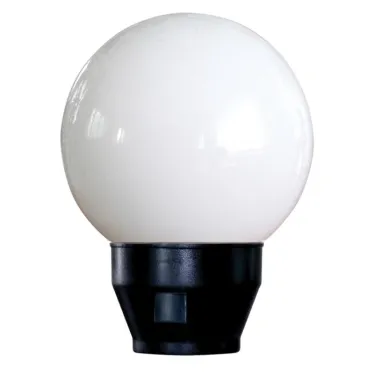 Светильник НТУ-06-25-01 Шар d.160 опал пмма/корпус черный ИУ