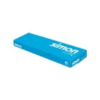 Рамка на 4 поста, S82N, белый - белый (стекло)