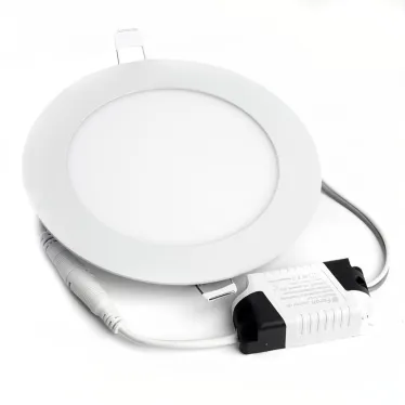 Светильник светодиодный ДВО-9w 6400K 740Лм slim белый