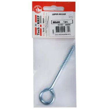 Шуруп-кольцо 8х80 (1шт) - пакет